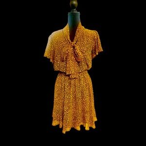 Leopard print Michael Kors large flowy dress